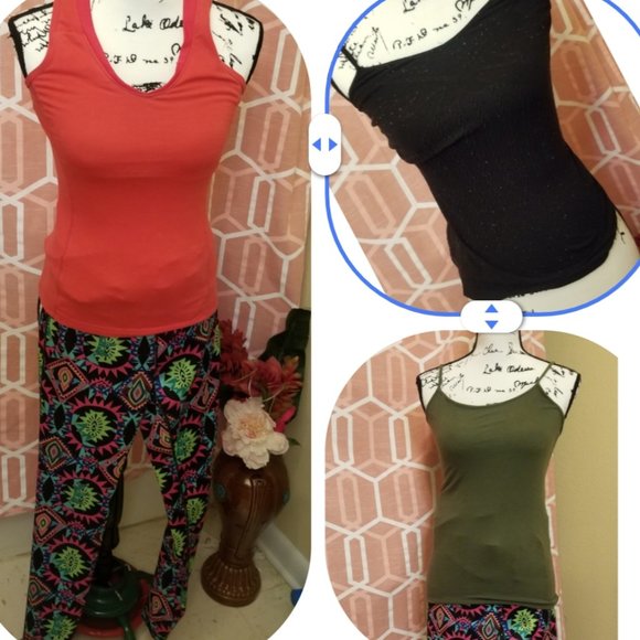 👖Fila Running Leggings & Fabulous Foursome Includes 3 Tops 🌏 - Picture 5 of 10